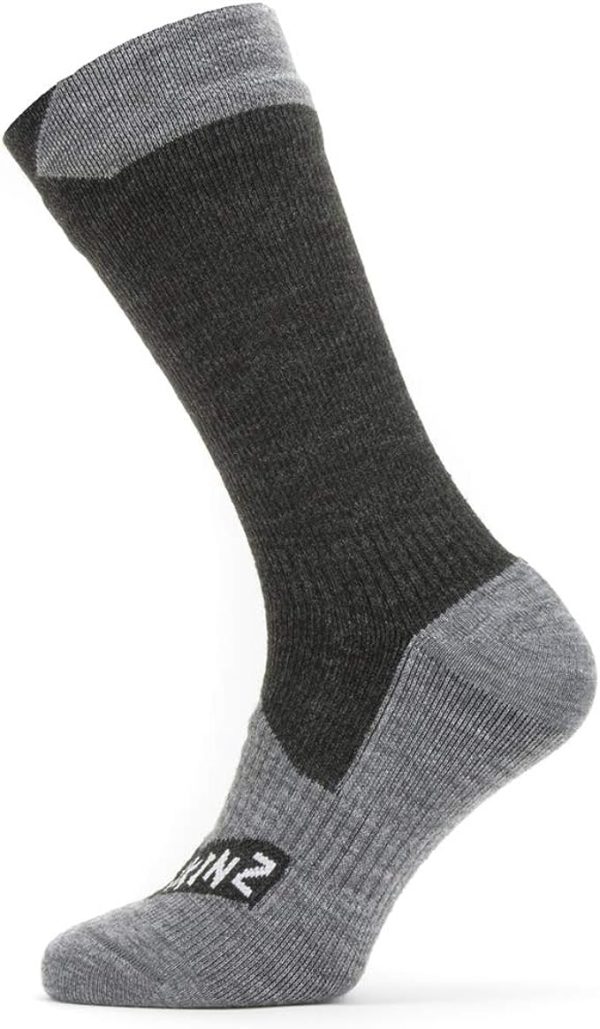 SEALSKINZ unisex All Weather Mid Length Socks